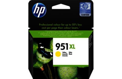 HP 951XL High Yield Yellow Original Ink Cartridge (CN048AE). HP 951XL High Yield Yellow Original Ink Cartridge (CN048AE).